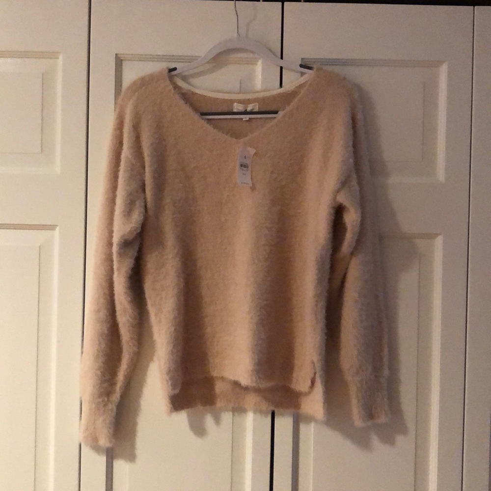 Lou & Grey Slouchy Eyelash Sweater